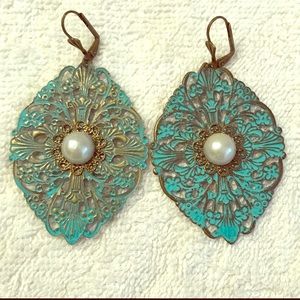 Handmade Turquoise Earrings